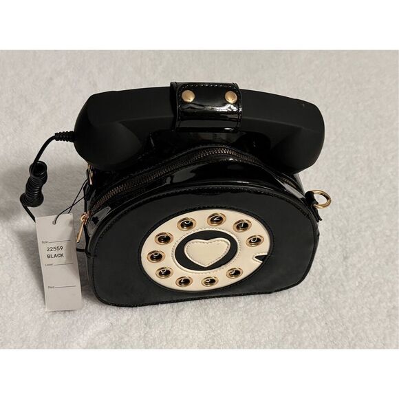DS BAGS PHONE SHAPED CROSSBODY BAG - Picture 1 of 12